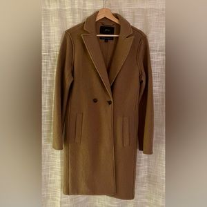 J. Crew boiled wool overcoat